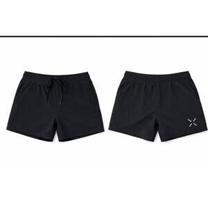 Ten Thousand Men's Athletic Shorts Black Size Small Drawstring Workout running